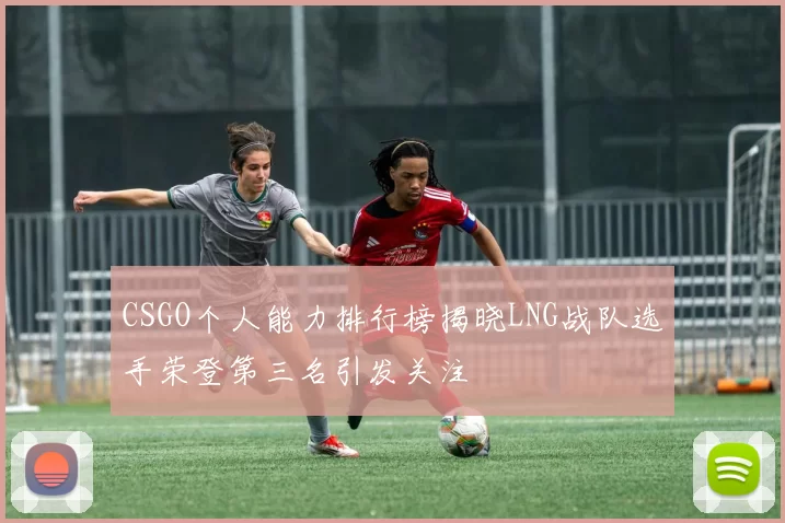 CSGO个人能力排行榜揭晓LNG战队选手荣登第三名引发关注